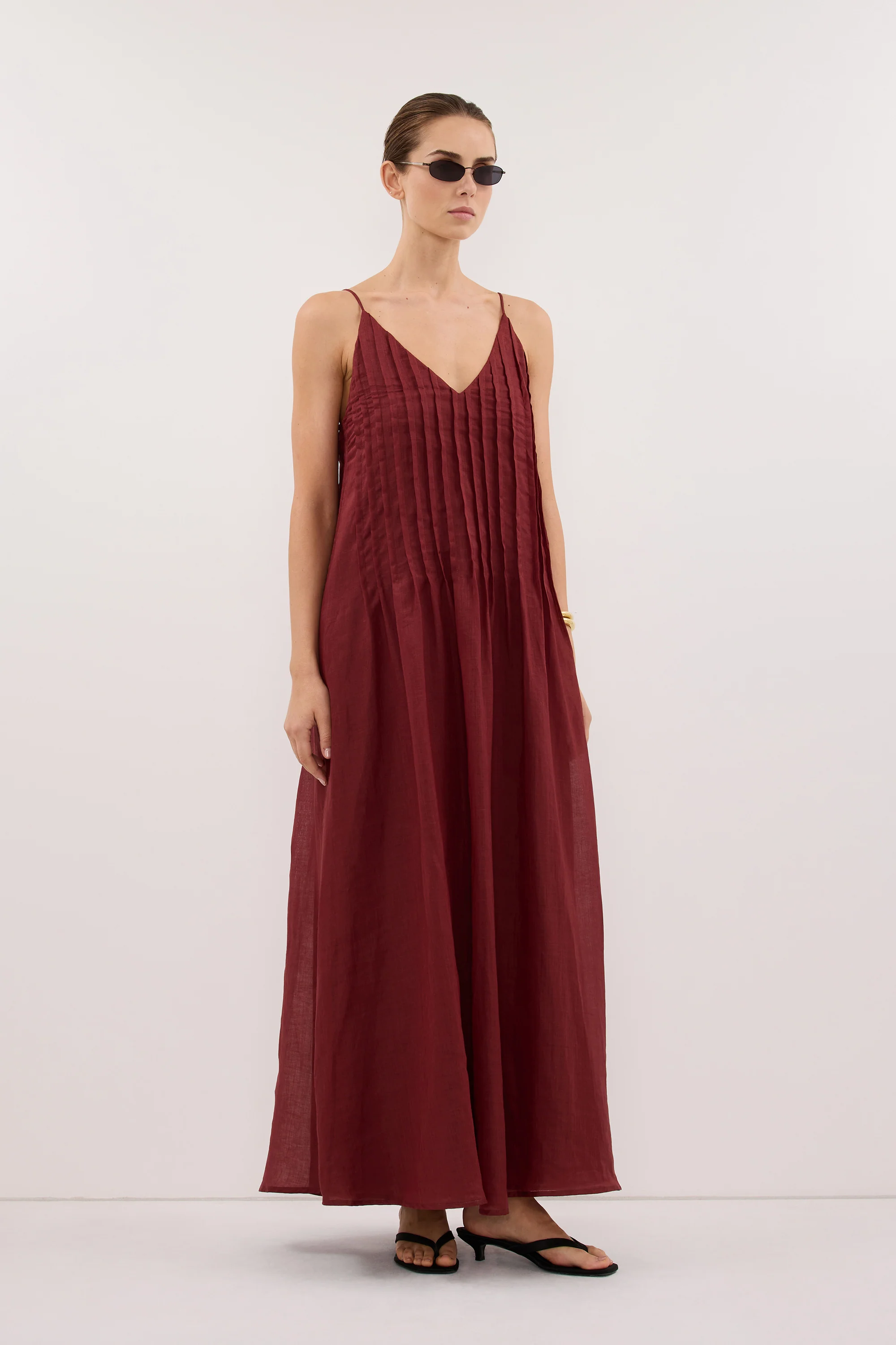 TAHLIA SAHARA RAMIE MAXI DRESS - Image 3