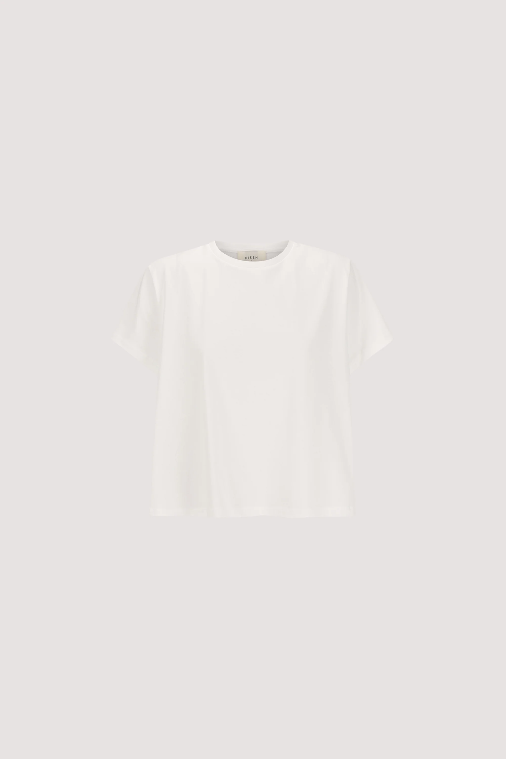 TATUM WHITE SHORT SLEEVE COTTON TEE - Image 6