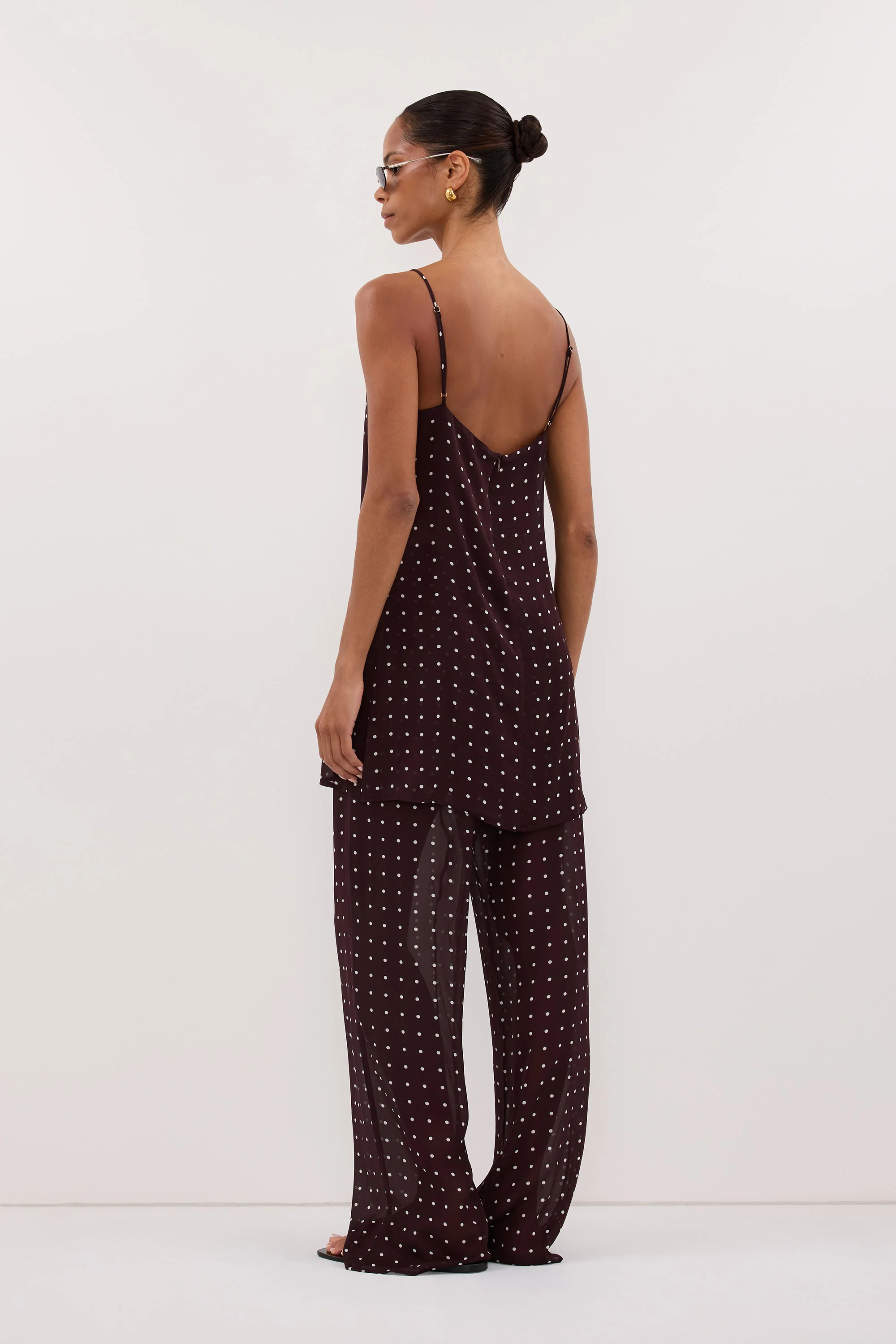 VANESSA BITTER CHOC SPOT PANT - Image 4