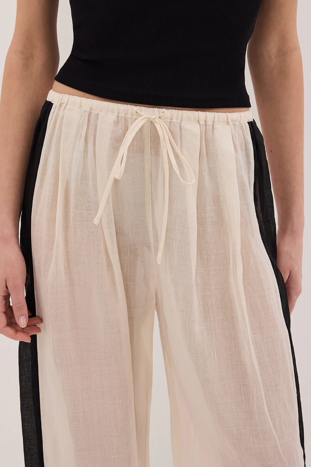 VIVIANNA SANDSTONE RAMIE PANT - Image 5