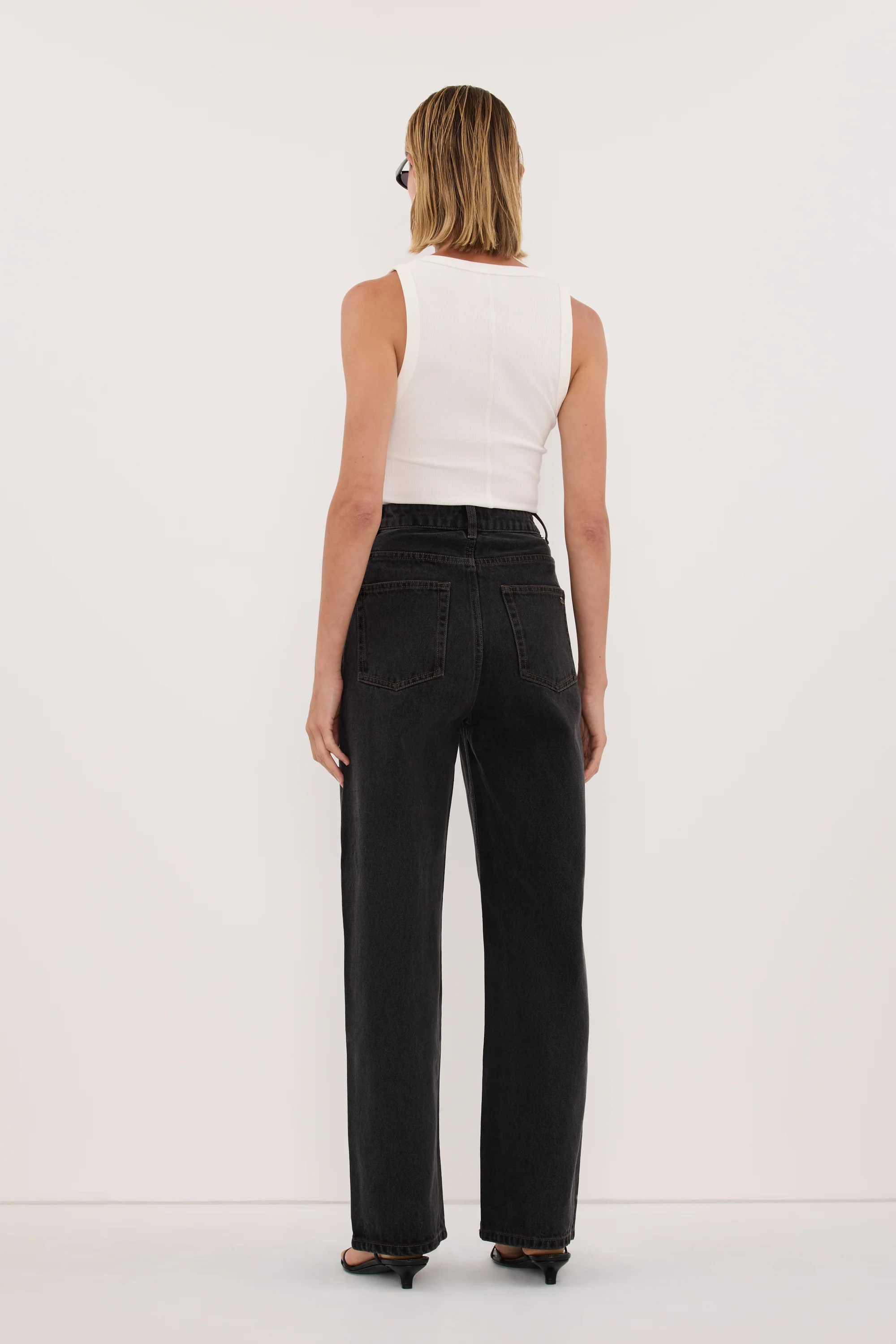 WESTIN BLACK RINSE STRAIGHT JEAN - Image 4