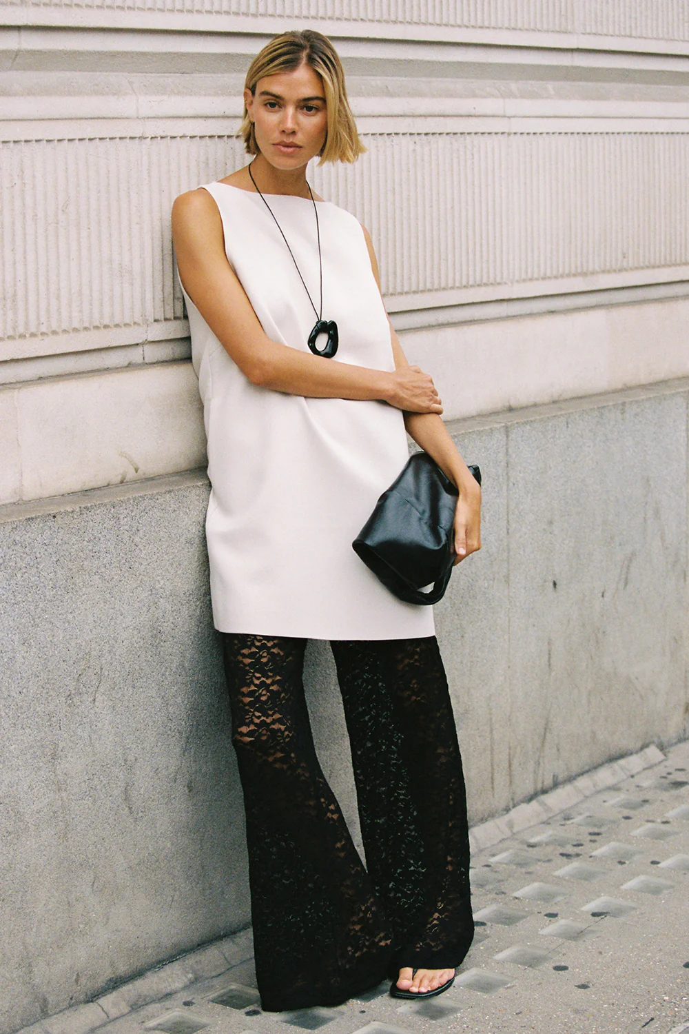WILLA BLACK LACE PANT - Image 2