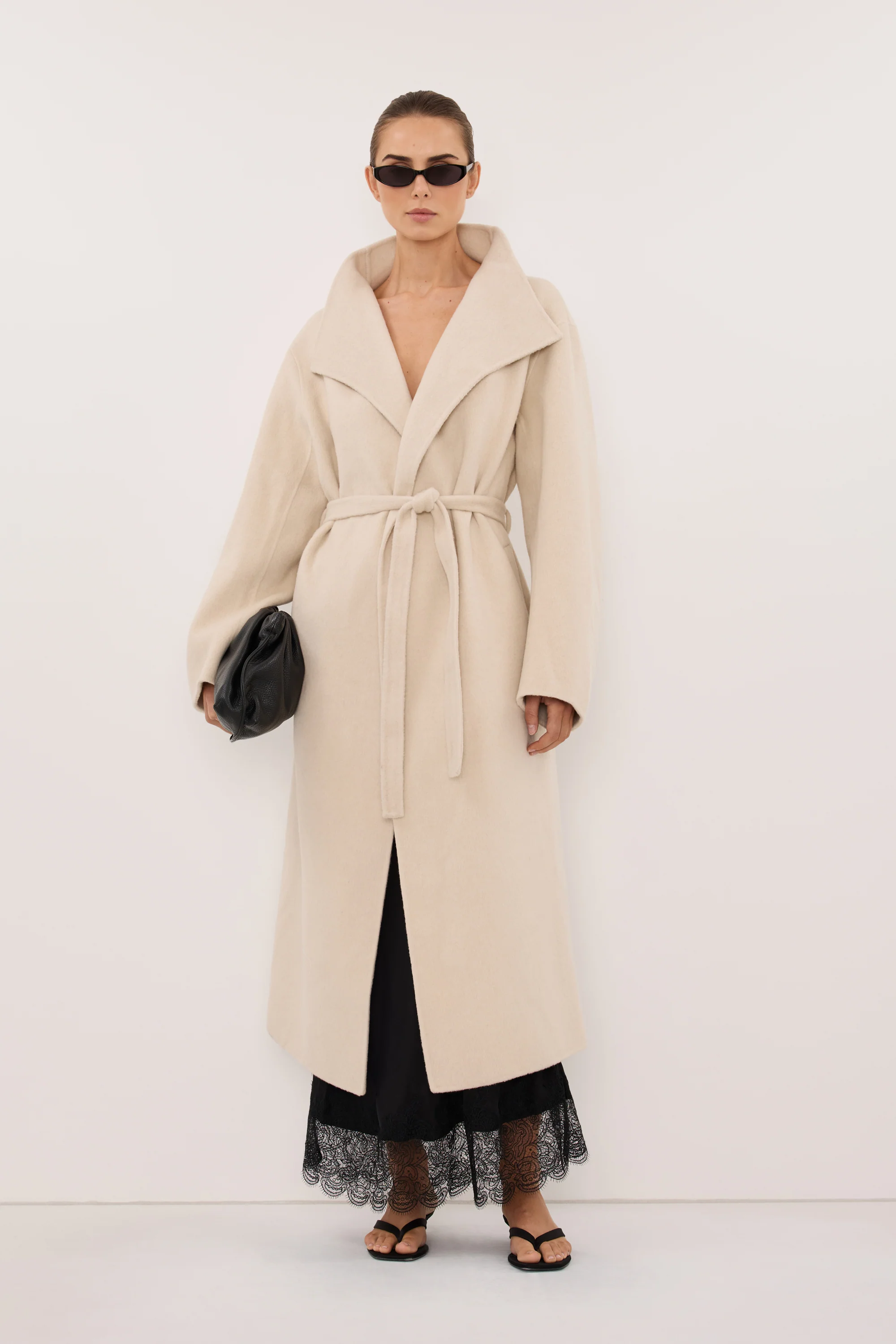 WREN BONE WOOL BLEND COAT - Image 3