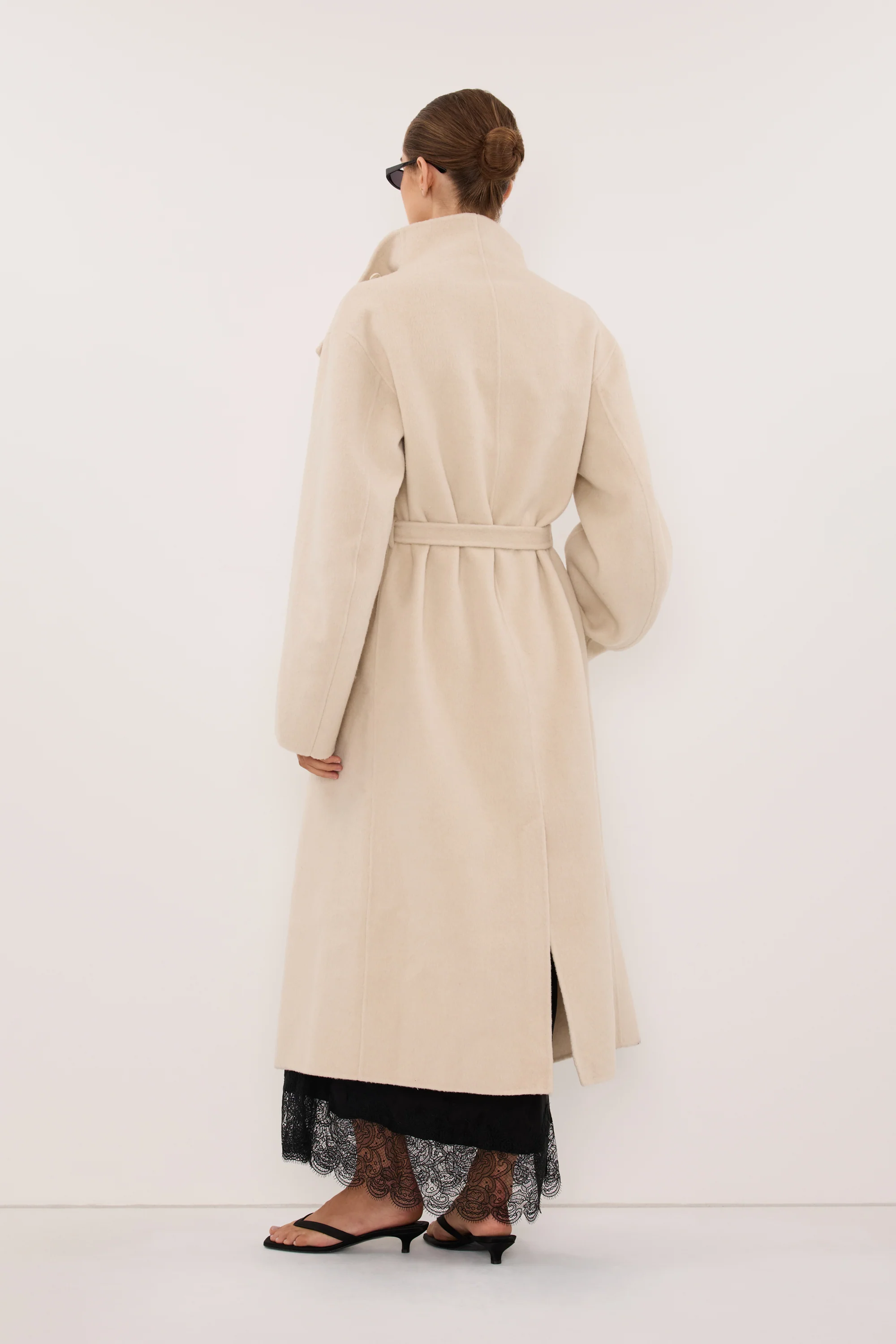 WREN BONE WOOL BLEND COAT - Image 5