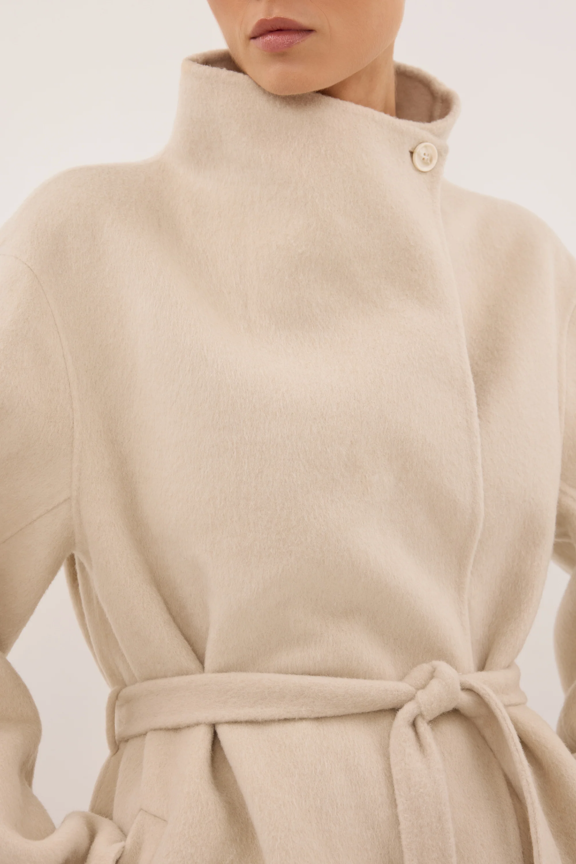 WREN BONE WOOL BLEND COAT - Image 6