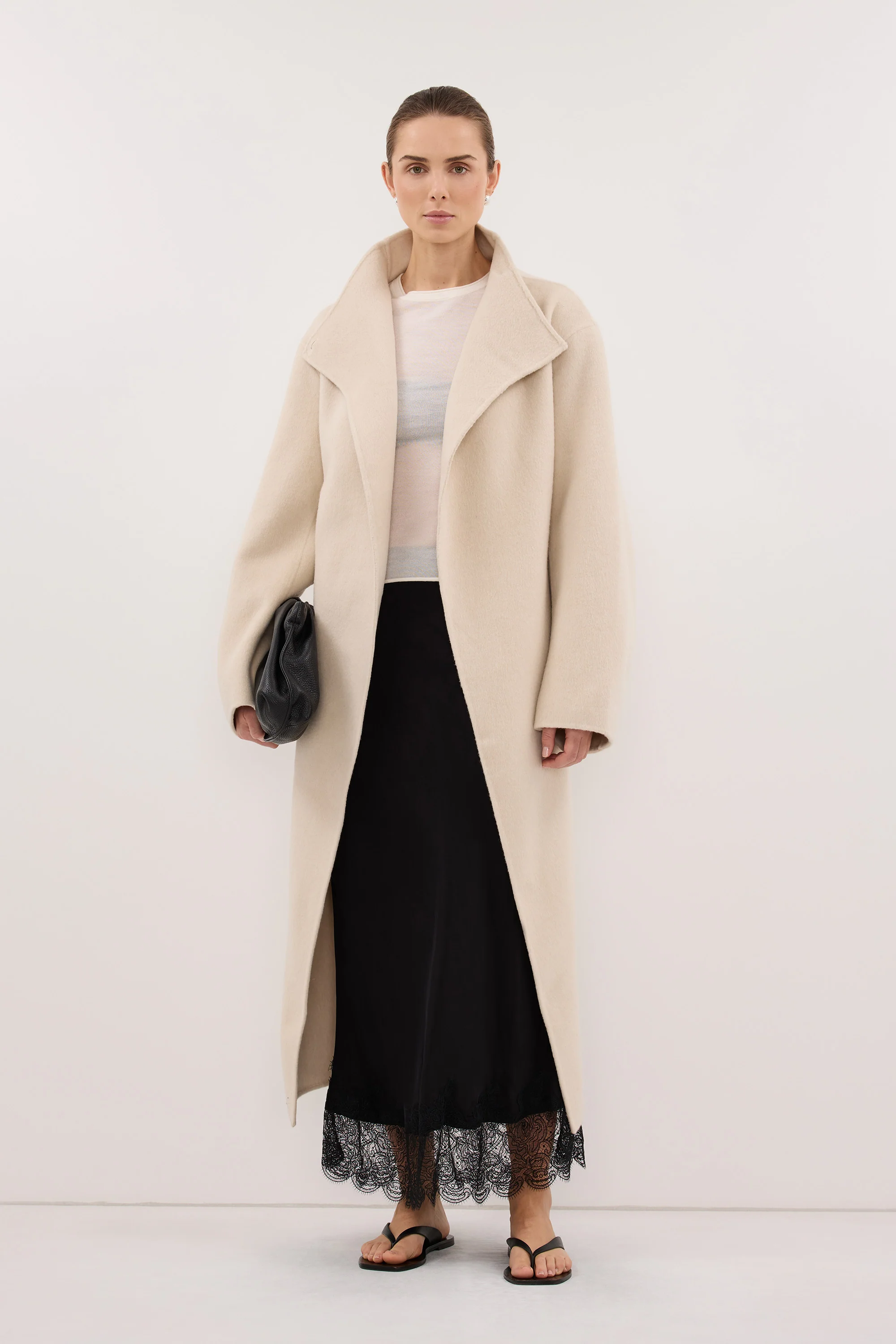 WREN BONE WOOL BLEND COAT - Image 7