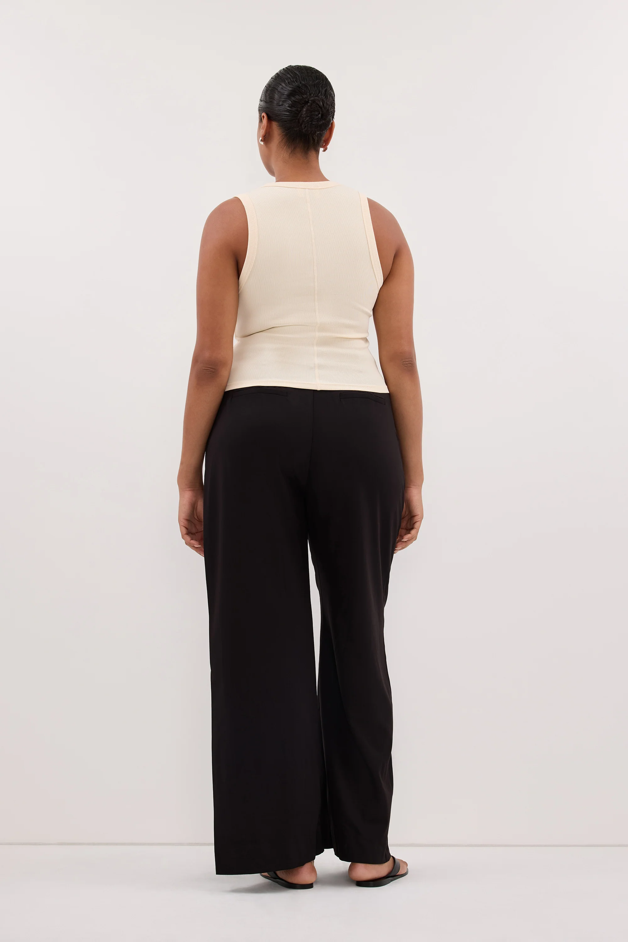 YASMIN SANDSTONE SLEEVELESS KNIT TANK - Image 8