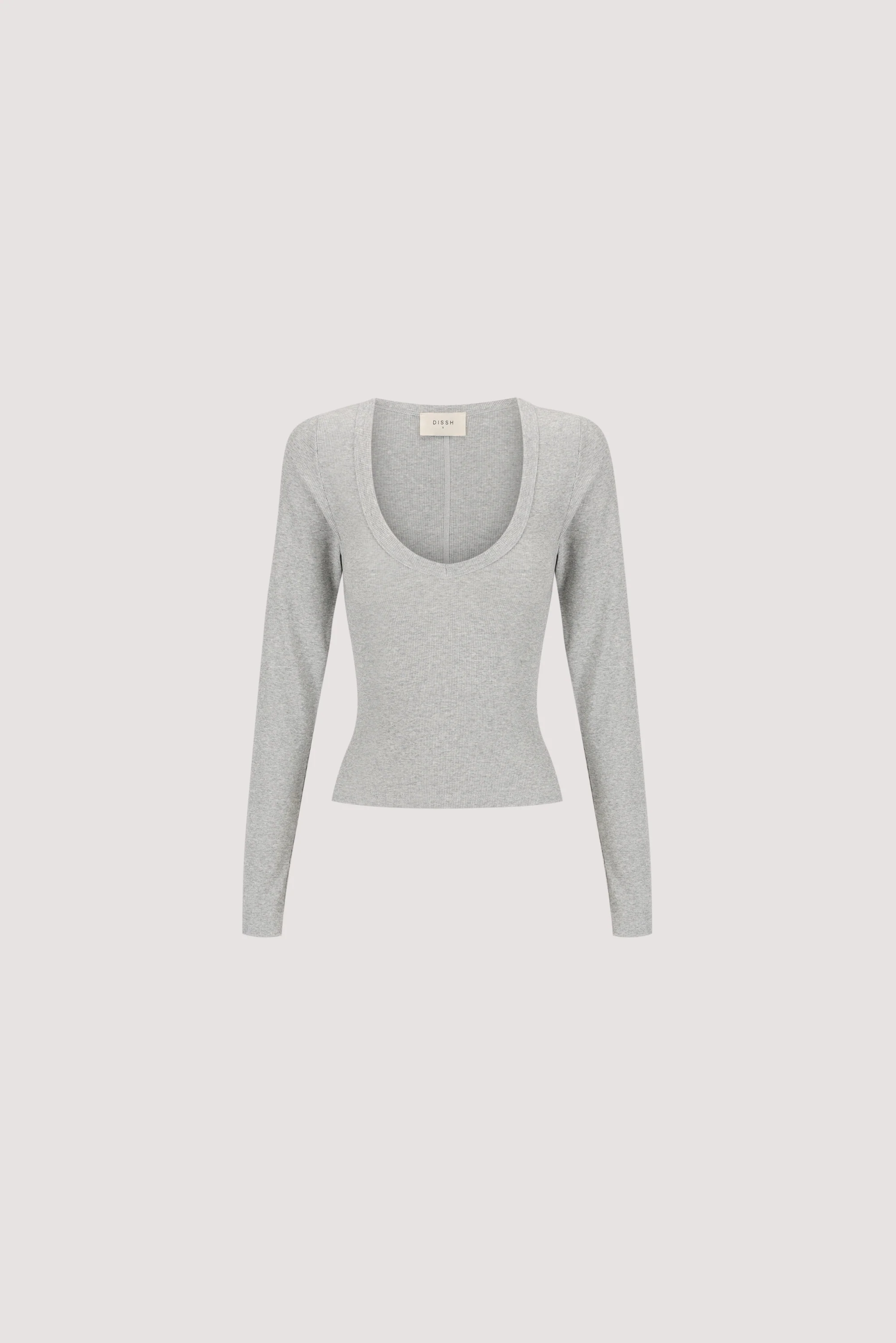 YASMIN SILVER MARLE LONG SLEEVE TOP - Image 6
